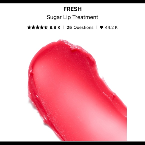 BNIB Fresh Lip Treatment mini in shade “Rose” - Picture 3 of 4